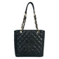 CHANEL Materasse PST Caviarskin Chain Tote Bag - Black