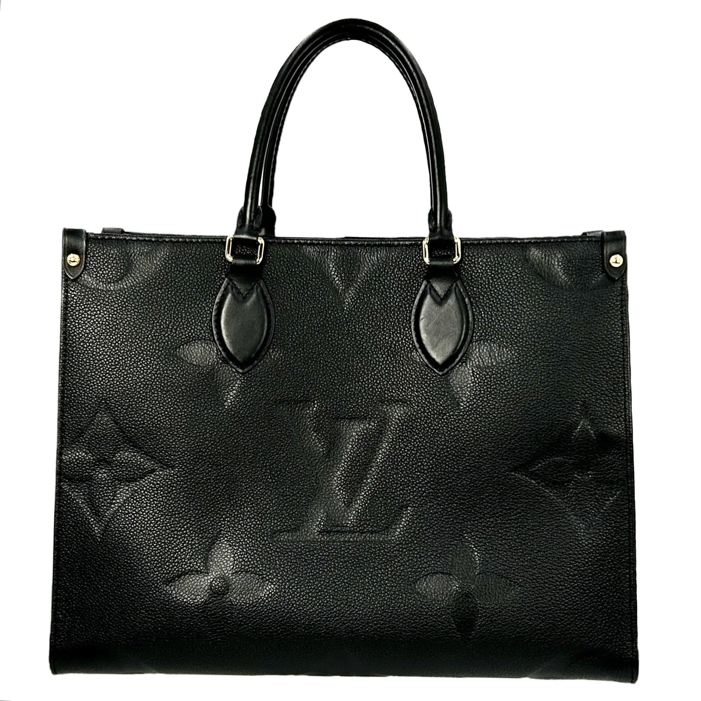 Louis Vuitton On The Go MM Hand Bag Tote Bag - Noir Black - 33901