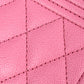 CHANEL Boy Chanel Zippy Coin Case Compact Wallet - Pink