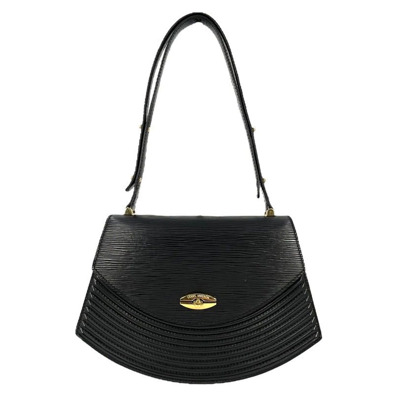 Louis Vuitton Tlisitt Epi Leather Shoulder Bag - Black