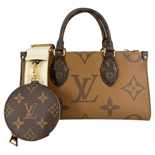 Louis Vuitton Monogram Reverse On The Go EW - Brown