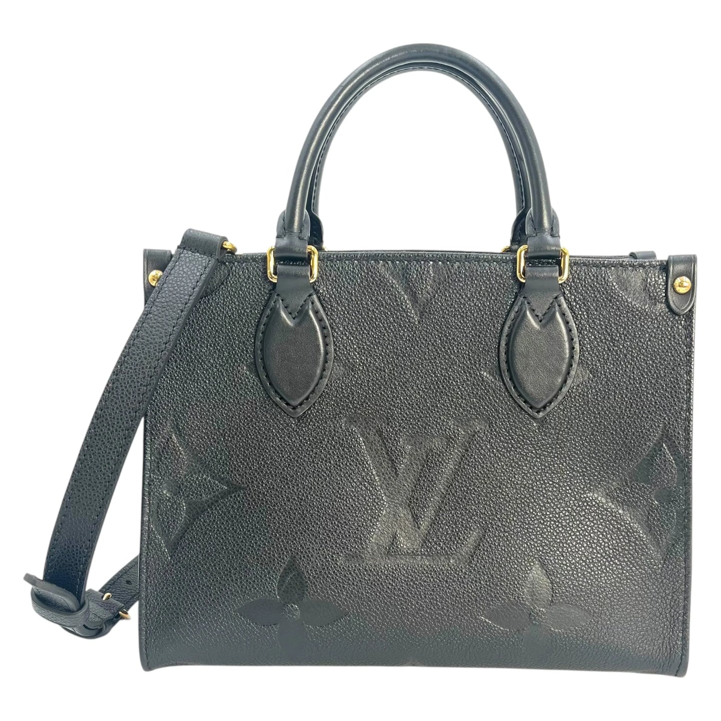 Louis Vuitton Monogram Empreinte On The Go PM - Black
