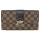 Louis Vuitton Damier Portefeuille Sistina Long Wallet - Brown