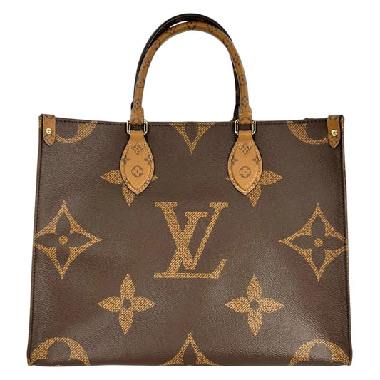 Louis Vuitton On The Go MM Hand Bag Shoulder Bag - Brown - 34948