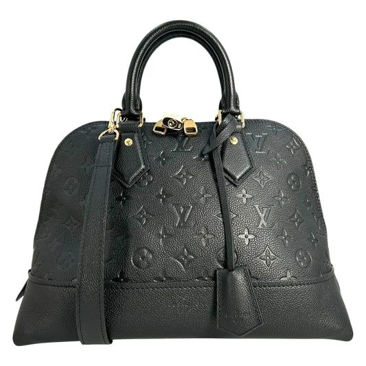 Louis Vuitton Neo Alma PM Monogram Empreinte Hand Bag - Black × Purple