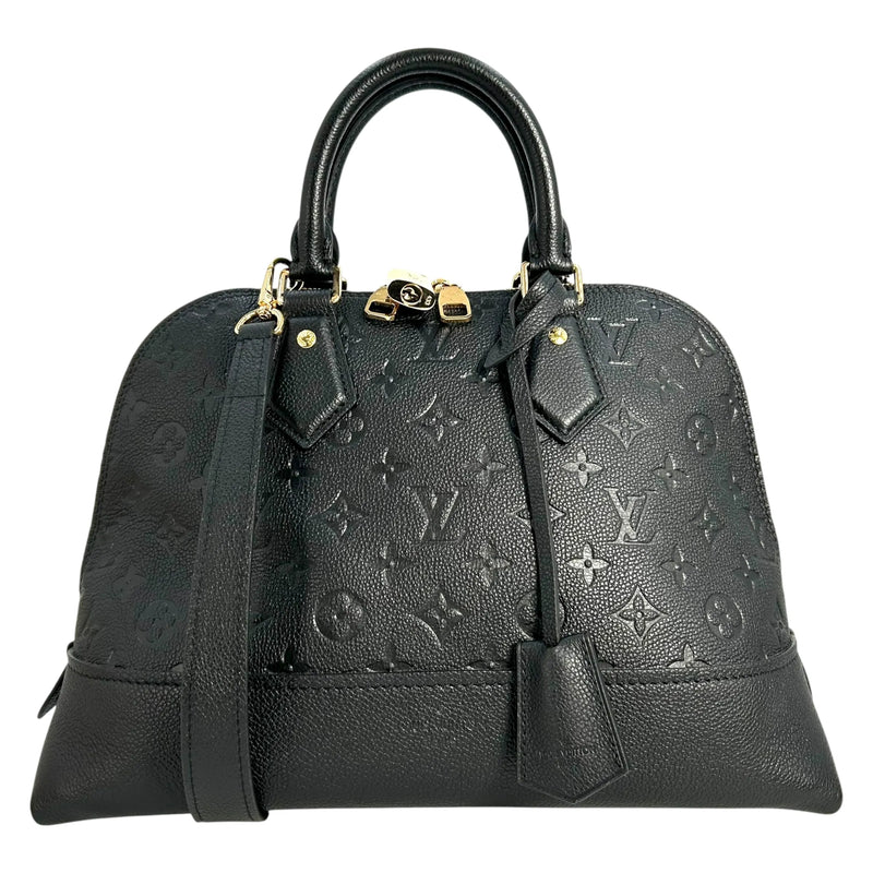 Louis Vuitton Neo Alma PM Monogram Empreinte Hand Bag - Black × Purple
