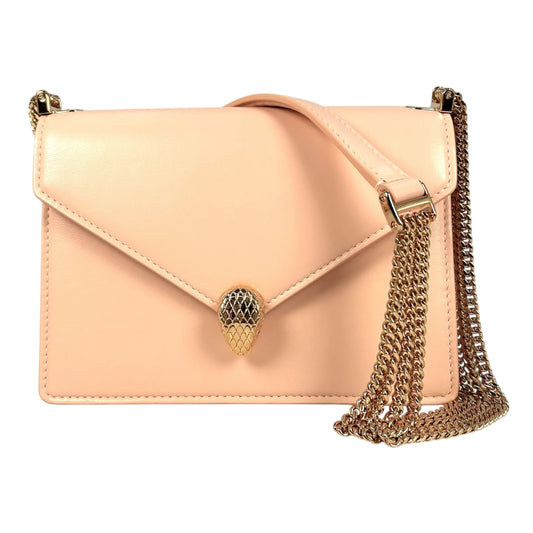 Bvlgari Serpenti Forever Shoulder Bag - Pink Beige