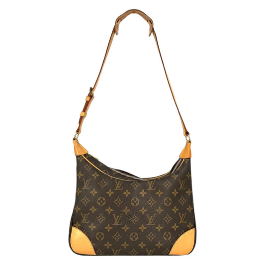Louis Vuitton Boulogne PM Monogram Canvas Shoulder Bag  - Brown