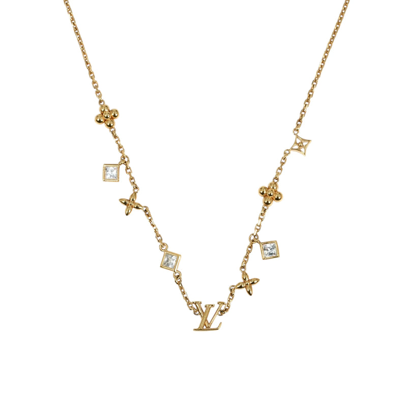 Louis Vuitton In The Sky Necklace - Gold Plated