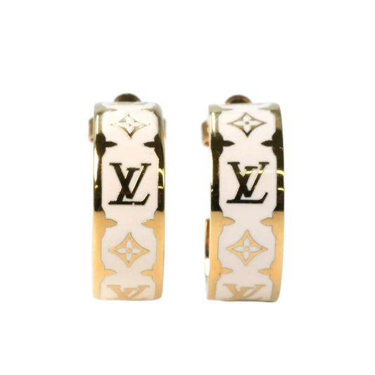 Louis Vuitton Nano Gram Earring - Enamel