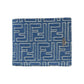 FENDI FF Denim Compact Wallet - Blue