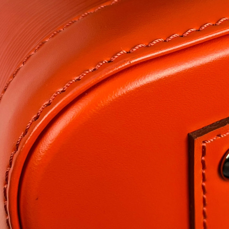 LOUIS VUITTON Alma BB Epi Leather Hand Bag Shoulder Bag - Orange