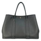 HERMES Garden Party PM Negonda X Stamped Tote Bag - Black