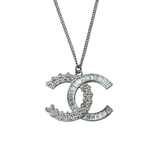 CHANEL CC Logo Chain Necklace - Gold Plated