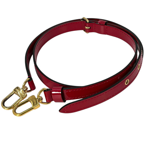 LOUIS VUITTON Vernis Shoulder Strap - Red