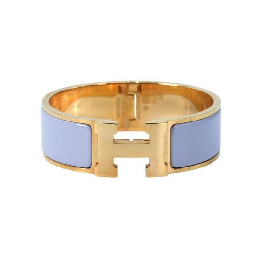 HERMES Clic Clac H Bracelet - Yellow Gold