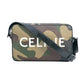 CELINE Camouflage Leather Shoulder Bag - Khaki 