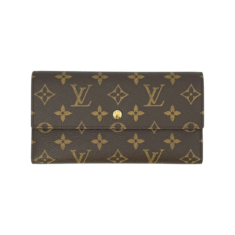 LOUIS VUITTON Portefeuille Long Wallet - Brown 