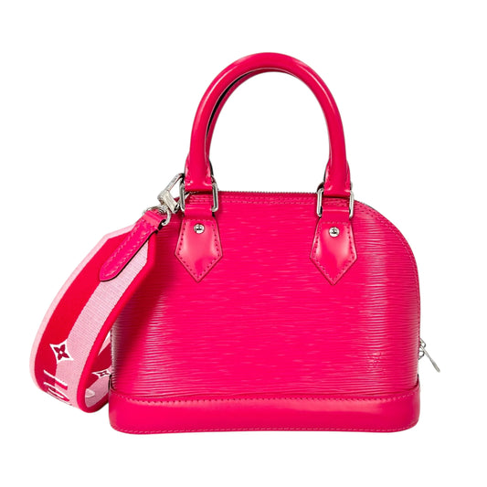 LOUIS VUITTON Alma BB Epi Leather Handbag/Shoulder Bag - Pink 