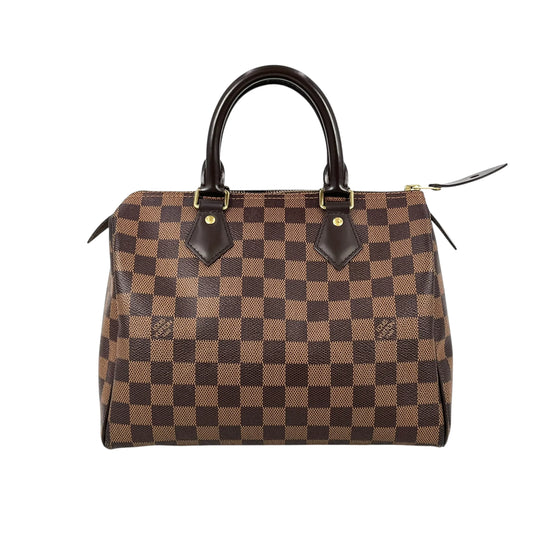 Louis Vuitton Speedy 25 Damier Handbag - Brown