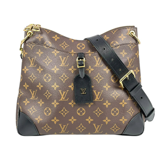 Louis Vuitton Monogram Odeon MM Monogram Canvas Shoulder Bag - Brown 