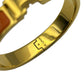 HERMES Clic H Orange Gold