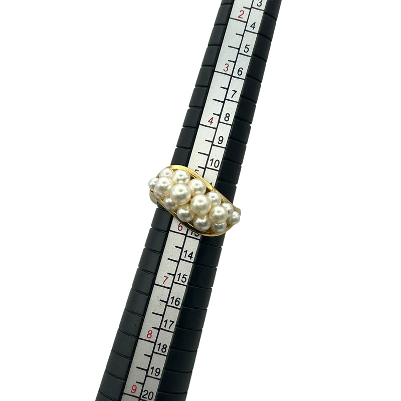 MIKIMOTO K18 Pearl Ring Jewelry