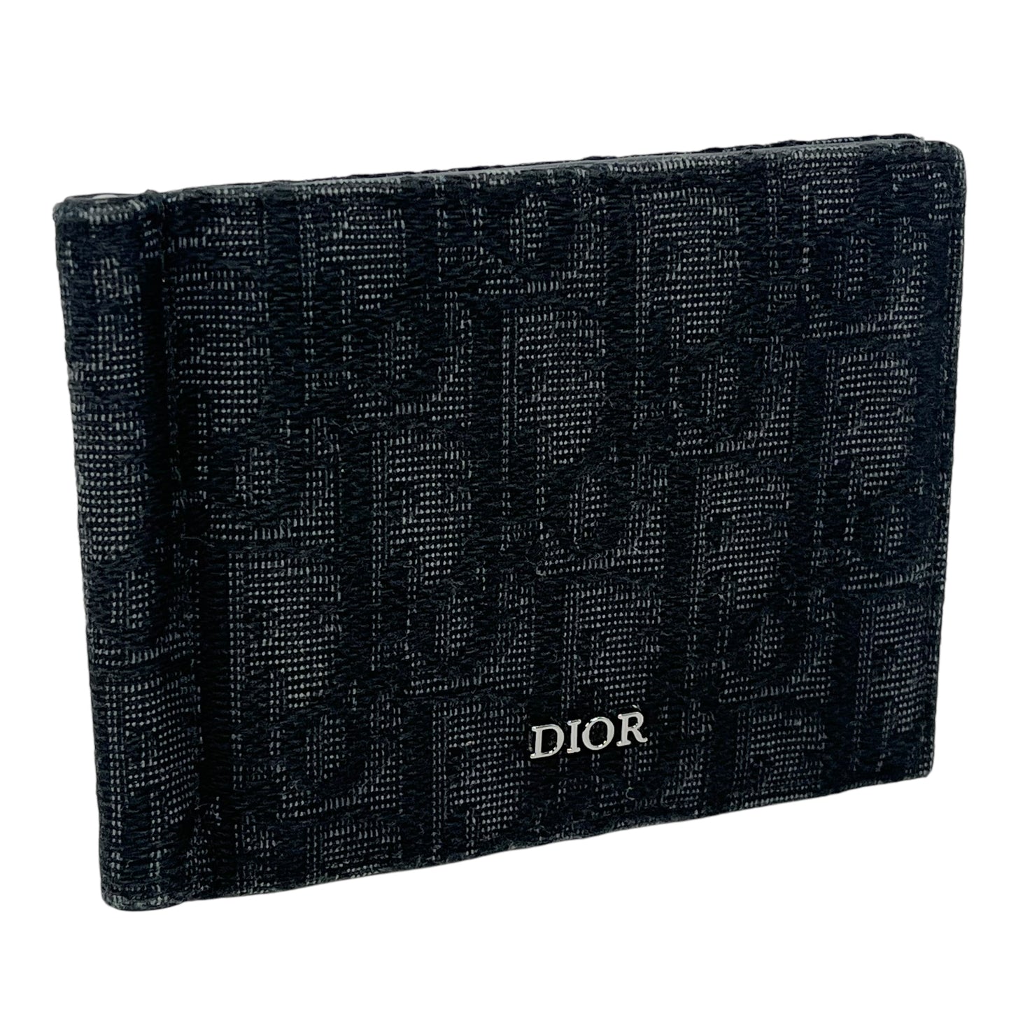 Dior Oblique Jacquard Compact Wallet