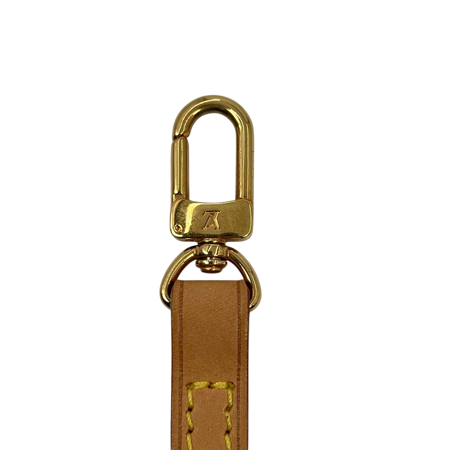 Louis Vuitton Brown Cowhide Leather Strap
