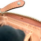 COACH Madison gathered leather zip around wallet