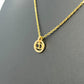 Dior Clair D Lune Necklace Metal Crystal