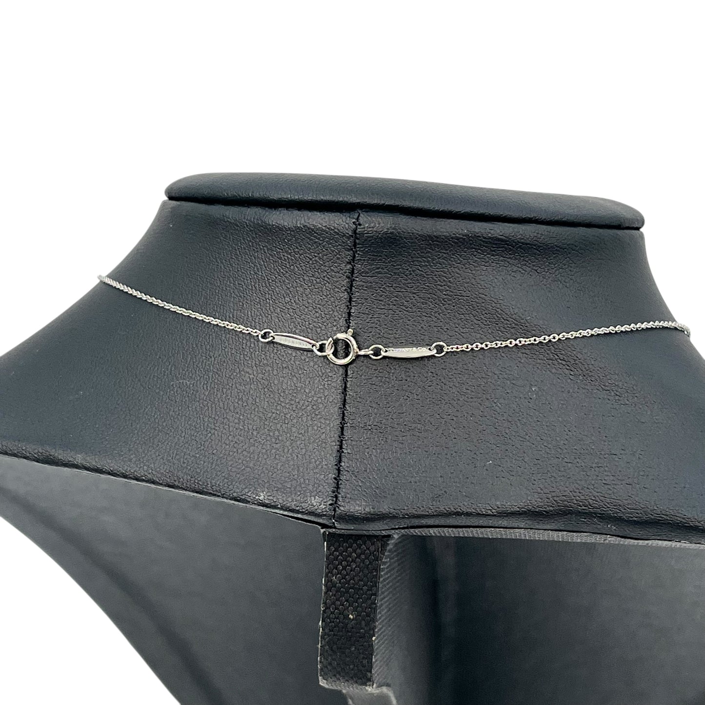 Tiffany & Co By The Yard Diamond Necklace Pt950