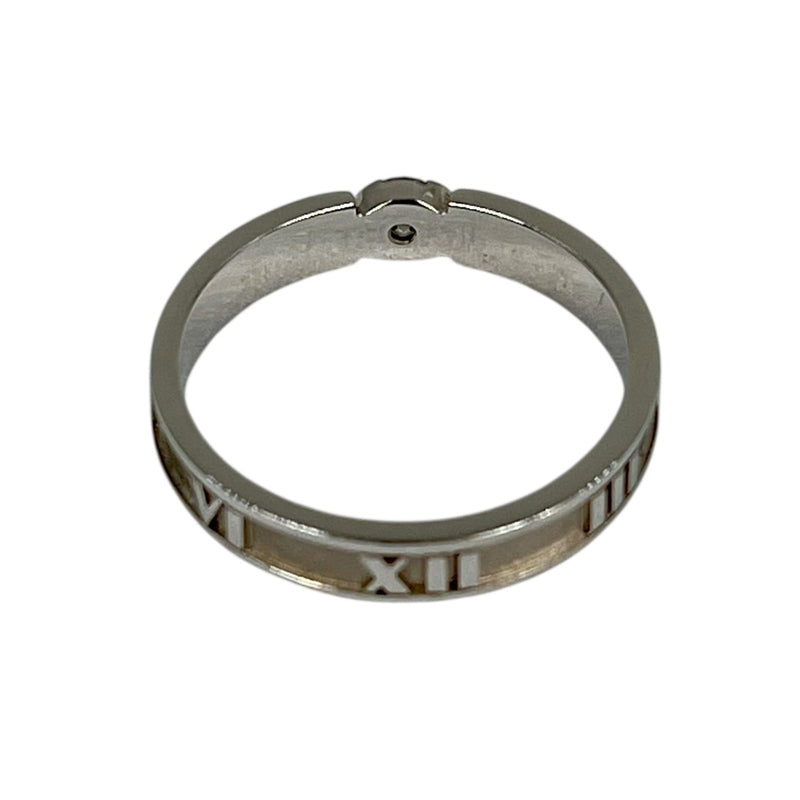 Tiffany Atlas 1PD Diamond Ring 18KWG Jewelry