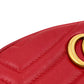 GUCCI GG Marmont Leather Body Bag - Red