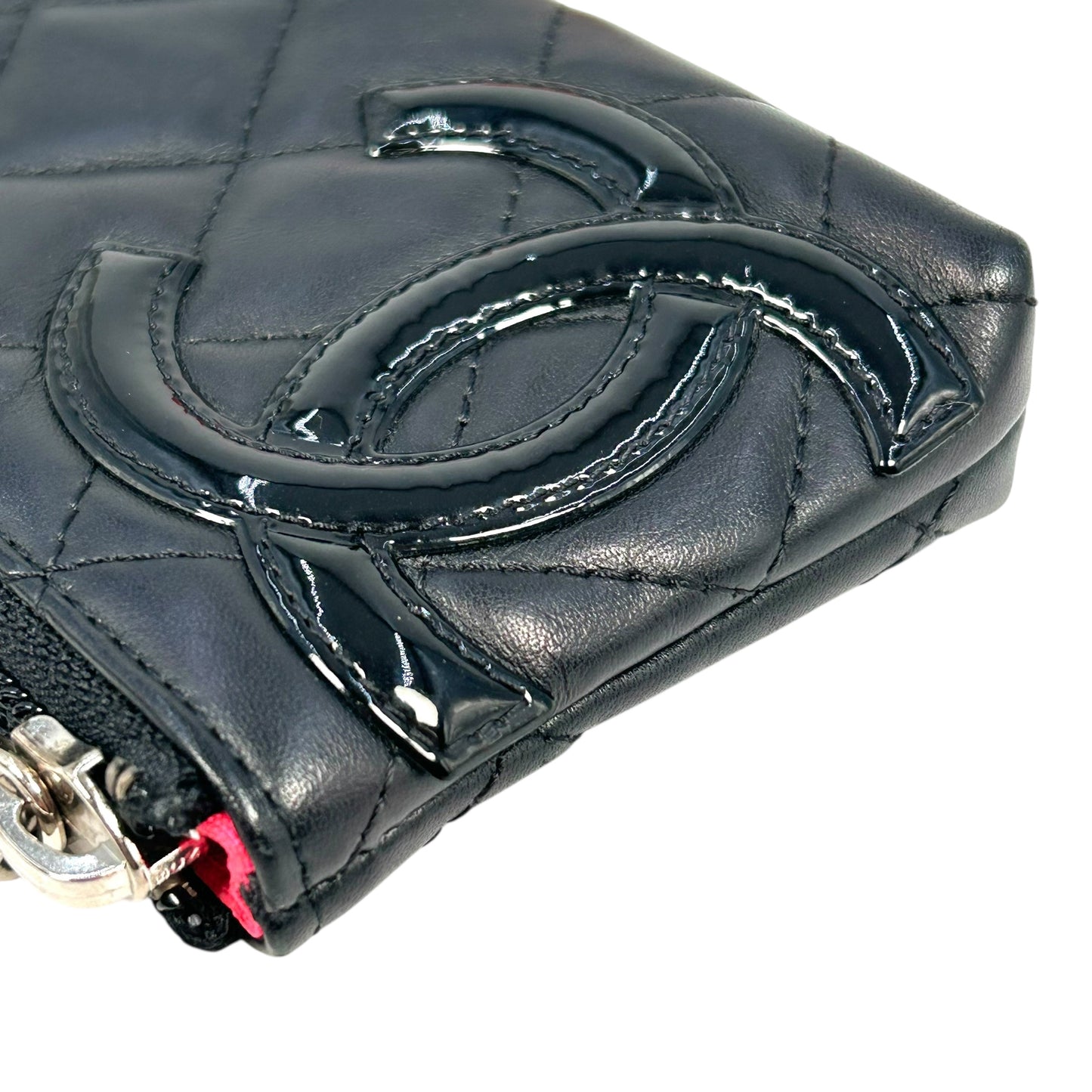 CHANEL Cambon Line Coco Mark Coin Purse