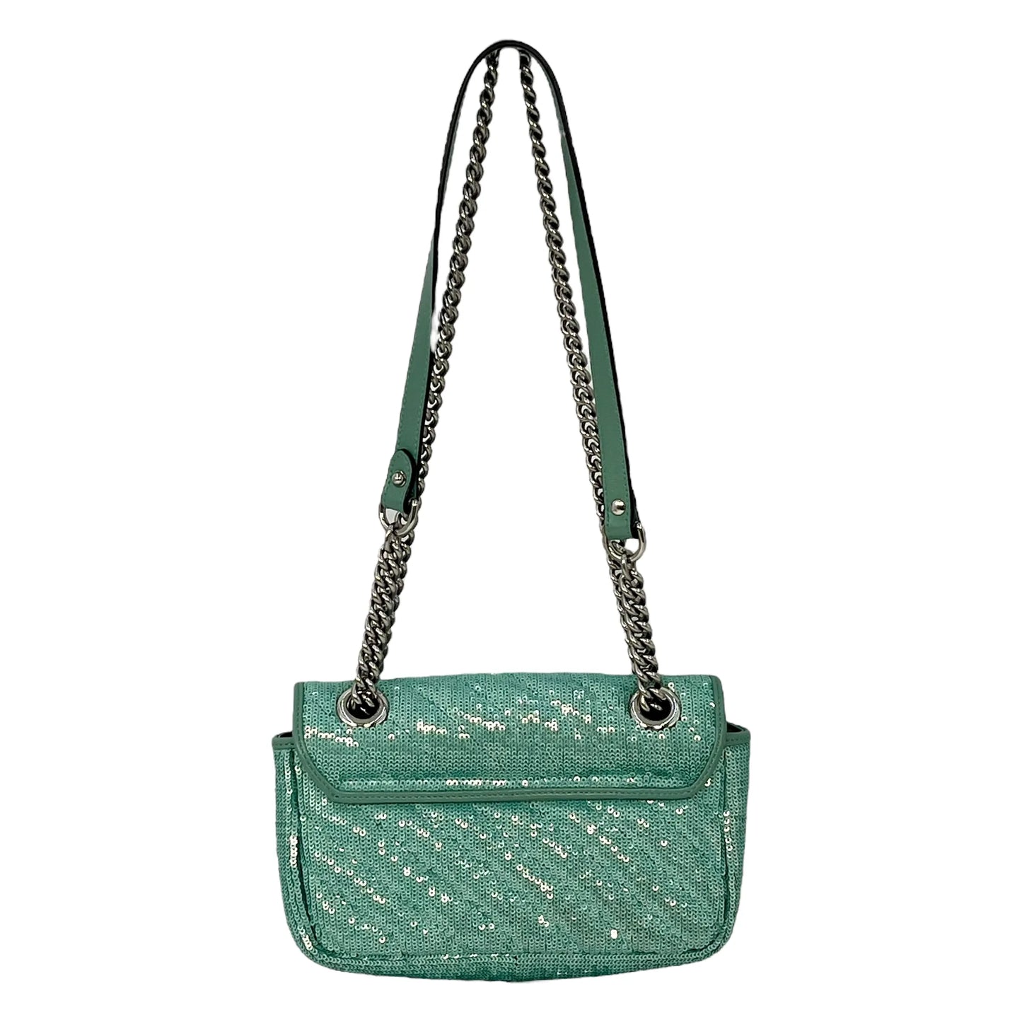 GUCCI GG Marmont Sequinned Shoulder Bag