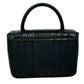 CHANEL Mademoiselle Caviar Skin Hand Bag - Black