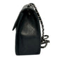 CHANEL Caviar Skin Matelasse Chain Shoulder Bag - Black