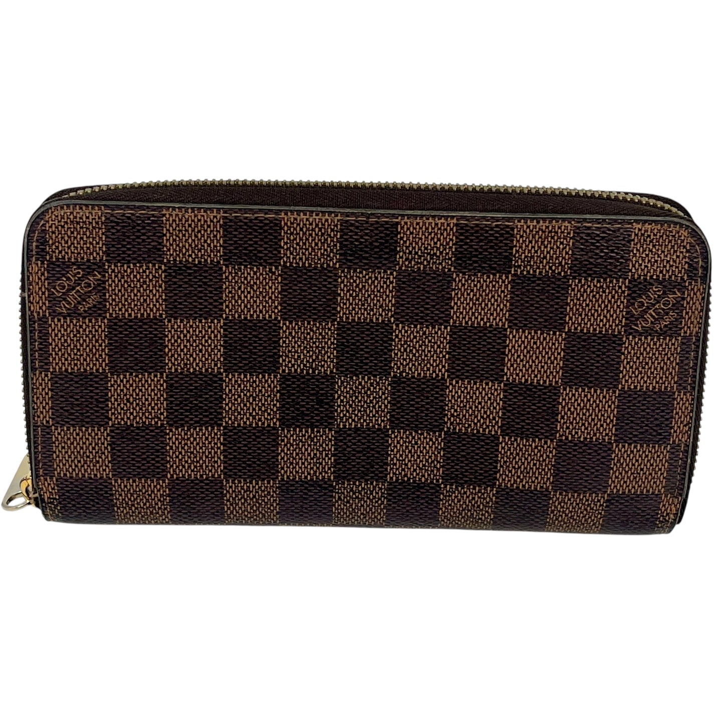 Louis Vuitton Damier Graphite Zippy Long Wallet - Brown - CA2187