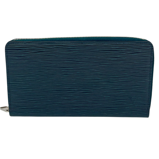 Louis Vuitton Epi Zippy Organizer Long Wallet - Black Blue