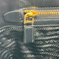 PRADA Soft Calf Leather 2way Tote Bag Shoulder Bag - Black