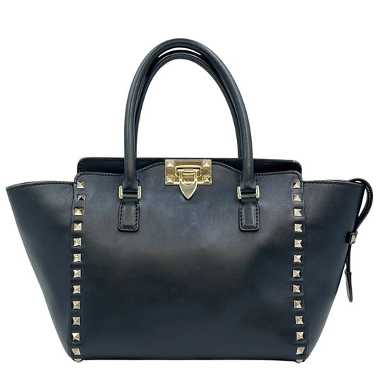 Valentino Garavani Rockstud Hand Bag Shoulder Bag - Black