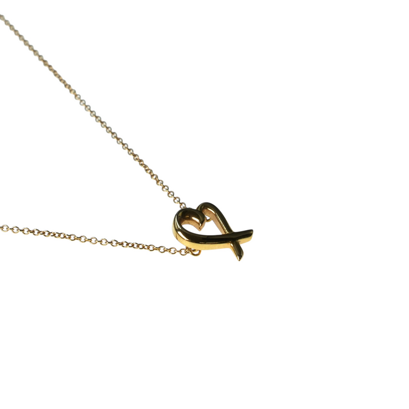 Tiffany Loving Heart Pendant Necklace