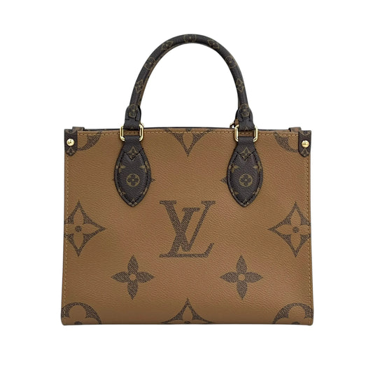 Louis Vuitton On The Go PM Hand Bag Shoulder Bag - Brown