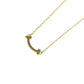 Tiffany T-Smile Yellow Gold Mini Necklace