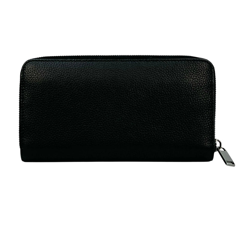Dior CD Icon Round Zipper Long Wallet - Black