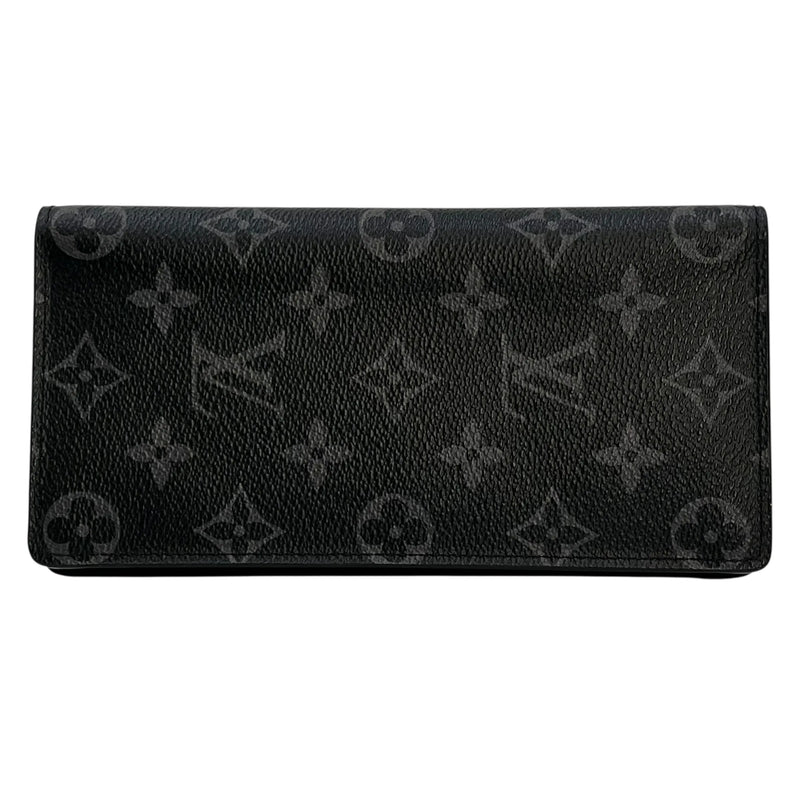 Louis Vuitton Monogram Eclipse Canvas Long Wallet - Black