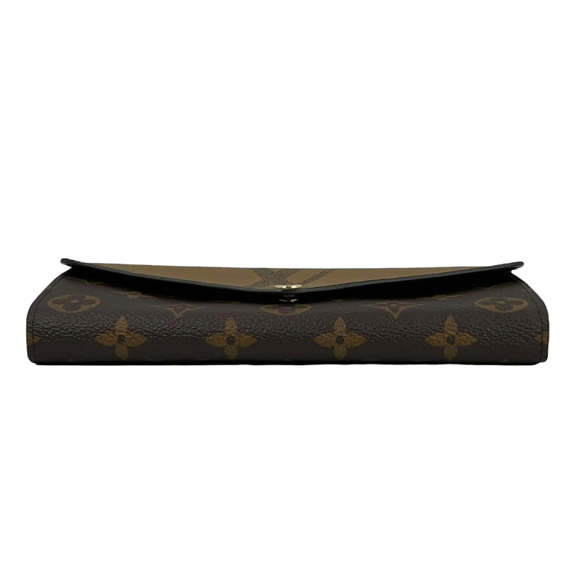 Louis Vuitton Monogram Giant Reverse Saleh Long Wallet - Brown