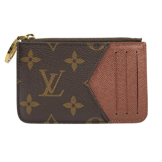 Louis Vuitton Monogram Porte Cartes Rommy Card Case - Brown