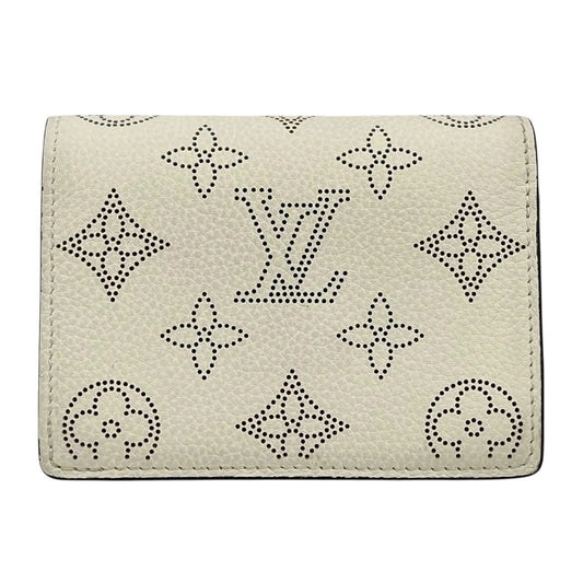 Louis Vuitton Portefeuille Clea Compact Wallet - White